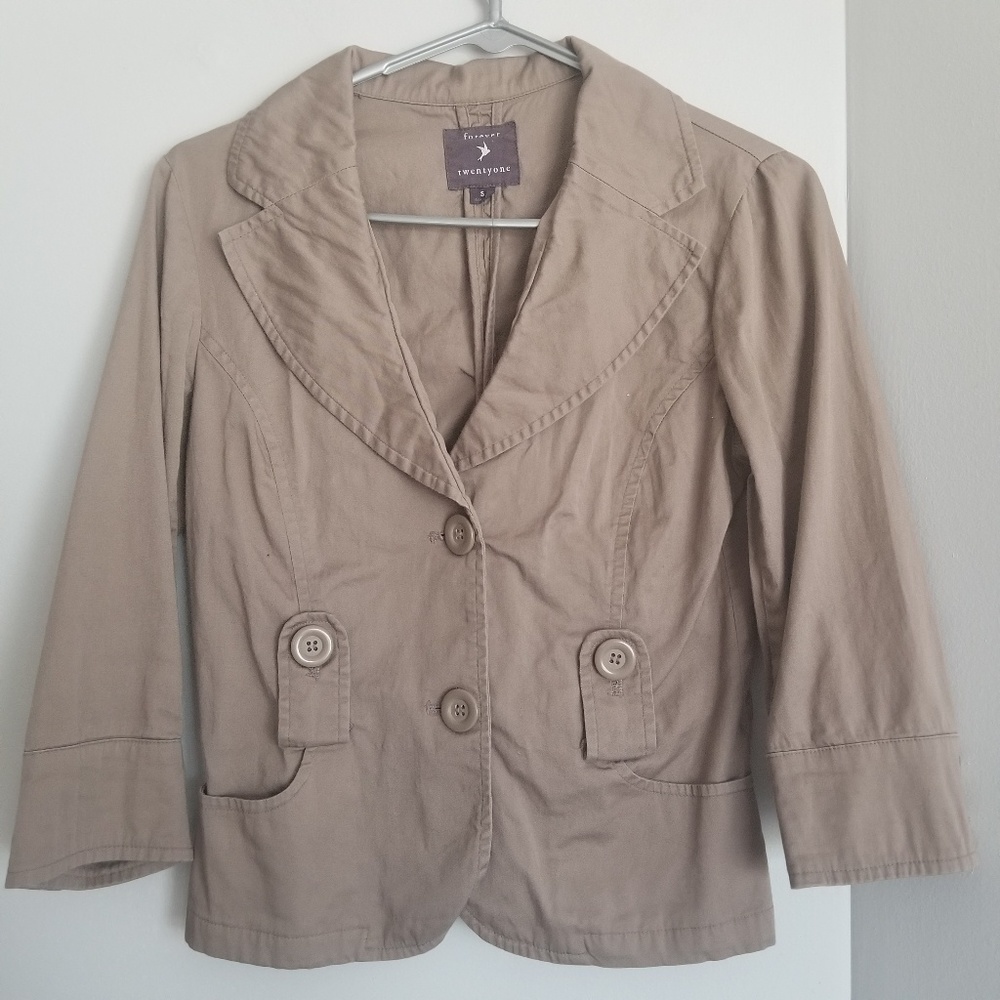 5/$20 Forever 21 blazer small jacket bundle deal